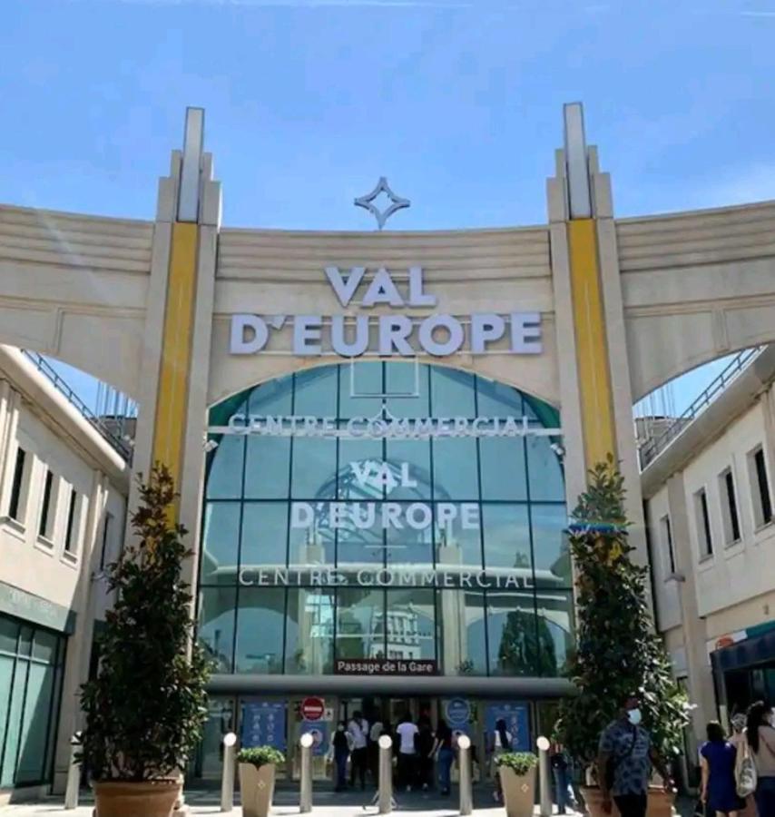 Apartment 8Mn Disneyland Paris 2-3 Bedroom, 2 Parking Montévrain Exteriör bild